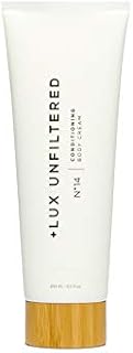 + Lux Unfiltered N°14 Conditioning Body Cream in Santal - Daily Deep Hydrating Body Moisturizer - Gluten Free, Cruelty Free, & Vegan - Loaded with Skincare Benefits - Ultra Moisturizing Body Lotion for Dry Skin - Great for Men & Women
