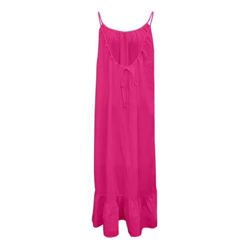 Robe longue décontractée fluide coupe ample contre la chaleur