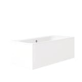 Un bain à deux : Profitez de votre bain à deux grâce à sa plage de robinetterie latérale et son double dos.