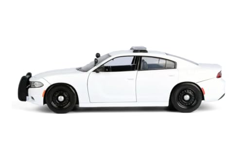 Modelo de policía 2023 Charger Muscle Car 1:24 miniatura 4