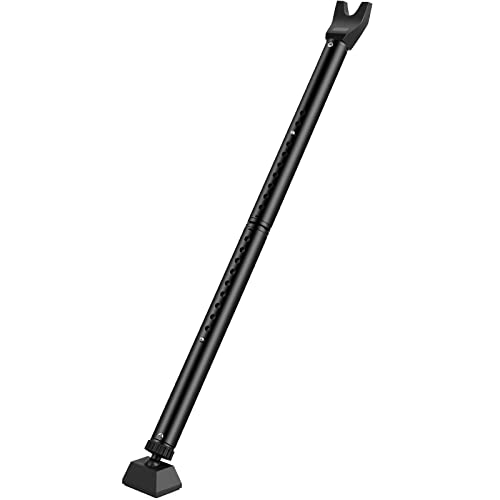 eSynic Barre de Sécurité ProfessionnelleTélescopique à 3 Niveaux pour Porte de Terrasse, Barre de Sécurité Antivol pour Porte de Terrasse, Barre de Sécurité Portable, Antidérapante, Barre de Sécurité