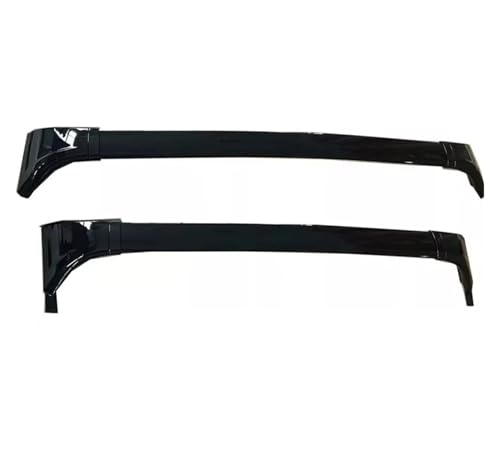 Barres toit transversales noires brillantes pour Lexus NX structure premium en aluminium