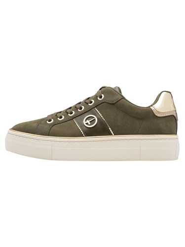 Tamaris Damen Schnürer grün 39