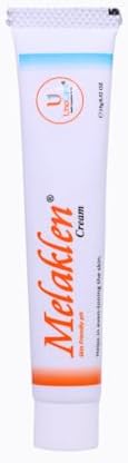 Melaklen Cream, Face Cream for Intense Moisturizing and Depigmentation, Helps in Even Toning, Gentle Peeling Skin Rejuvenation For Dry, Normal & Sensitive, 15g