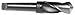 Value Collection 2-1/2" 5MT 118 Point High Speed Steel Taper Shank Drill Bit
