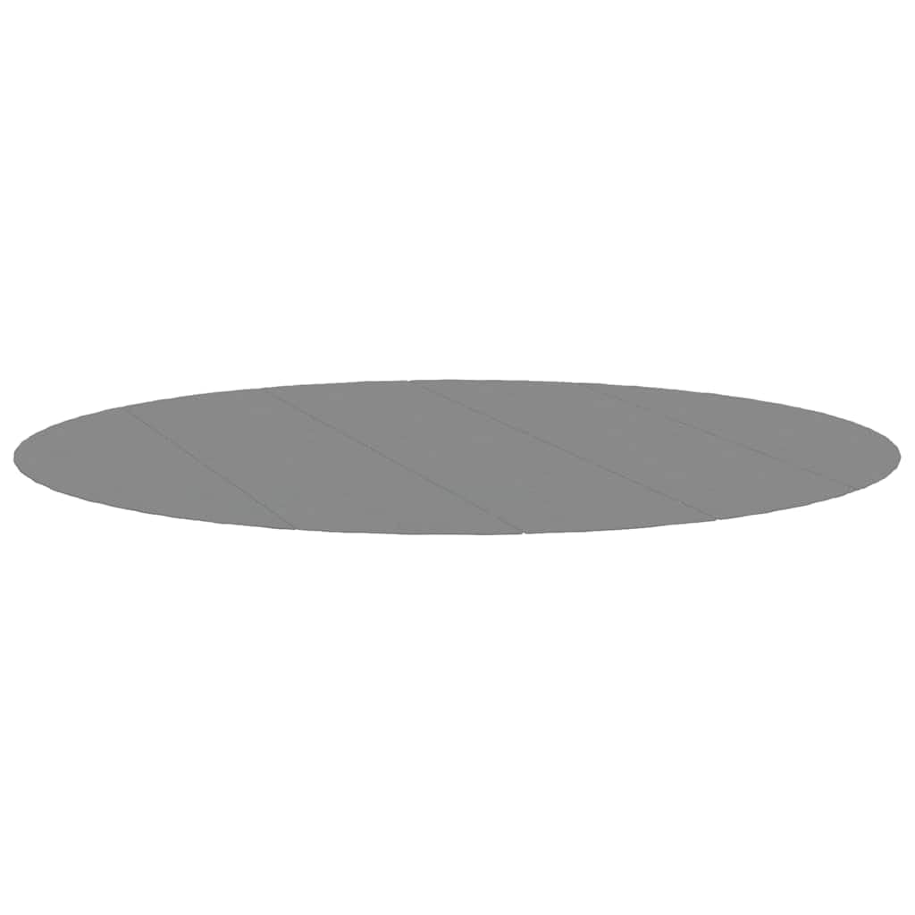 vidaXL Tapiz de Suelo Piscina geotextil de poliéster Gris Claro Ø550cm, Lona Suelo Piscina, Protector de Suelo para Piscina, Alfombra de Piscina