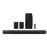 Samsung HW-Q930D/ZA 9.1.4 Channel Q-Series Soundbar with Wireless Subwoofer and Rear Speakers, Dolby Atmos and Q-Symphony - Black