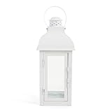 Home Locomotion Gable Medium White Lantern