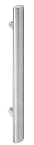 Preisvergleich Produktbild Haustürgriff Stoßgriff Edelstahl gerade Griffstange 500 mm