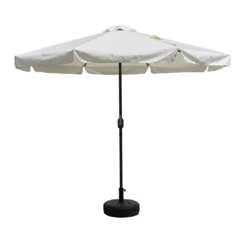 Paraguas de patio de 8.8 pies para comer al aire libre bajo la sombra