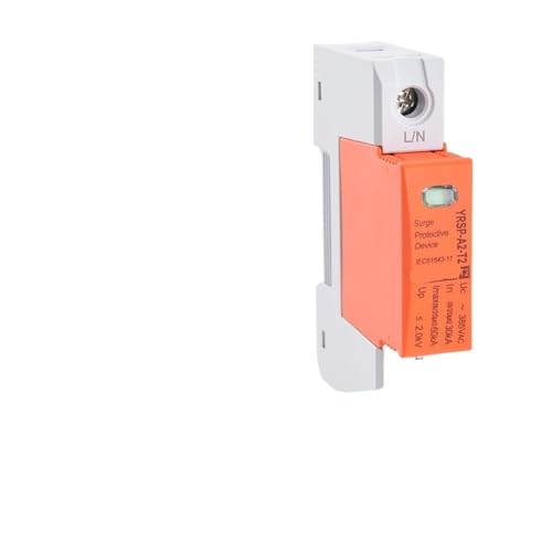 Descargador de sobretensiones para carril DIN protector transitorios AC 275V 1P 40KA 2