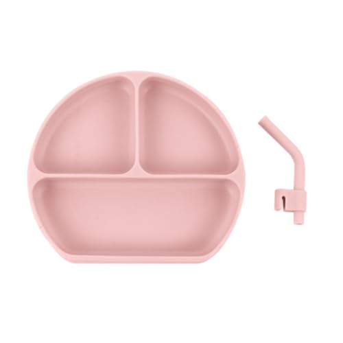 BESPORTBLE Silicone Feeding Tray for Food Grade Silicone Plate with Sections for Nutritious Meals Microwave Refrigerator Promotes Independent Eating Skills