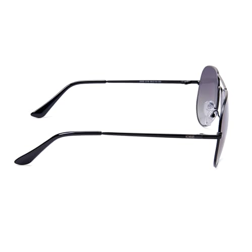 Image of IDEE 100% UV Protected Sunglasses for Unisex | Size- Large | Shape- Aviator | Model- IDS2500