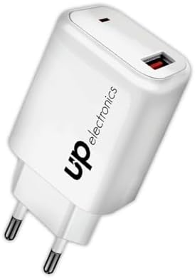 Carregador de Tomada USB UP Electronics 15W, Carregamento Rápido,...