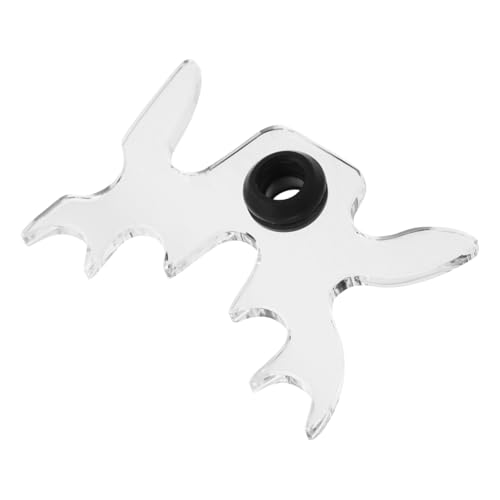 Toddmomy Portable Transparent Acrylic Billiard Holder Space Saving Pool Stand for Efficient Organization and Protection of Snooker Accessories for Home and Professional