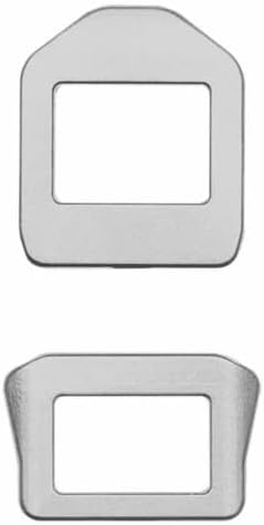 Aluminum Buckle 938.21 for 21mm Webbing Straps, Lightweight Adjustable Belt Buckle for Outdoor Gear, Climbing Equipment, and Safety Harness Accessories, Durable Aluminum Alloy Made in Italy