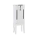 Powell Furniture Jewelry Armoire, White, 13
