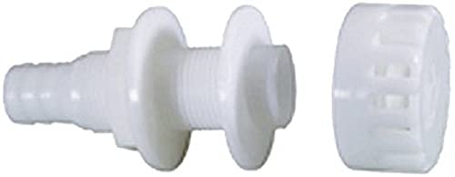 Attwood Thru-Hull Connector With Strainer