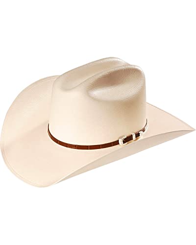 Stetson Men's Stallion by Maximo 100X Straw Western Hat Natural 7