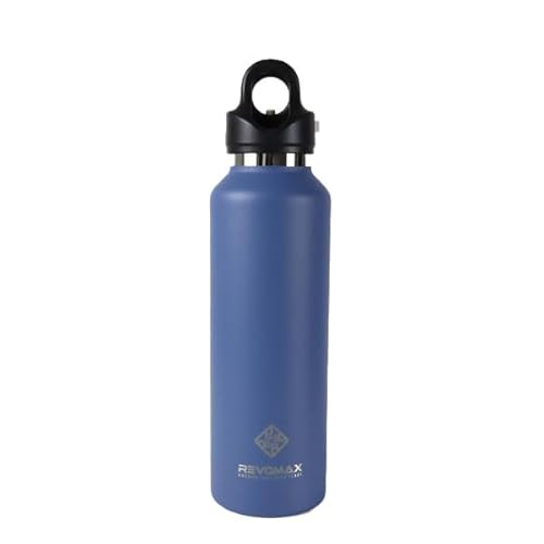 REVOMAX {}bNX 20oz VACUUM INSULATED FLASK VERSION 2  592ml ^fM{g }C{g X|[c AEghA g[jO V3 (Yale Blue) [sAi]