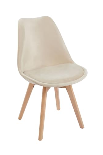 Regalos Miguel - Sillas Comedor - Silla Synk Terciopelo - Beige