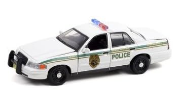 Greenlight Lake 86613 Dexter (2006-13 TV Series) - 2001 Crown Victoria Police Interceptor - Miami Metro Police Department1/43 Scale Diecast