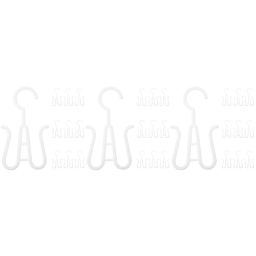 DECHOUS 3sets Hanging Shoes Rack Slipper Shoe Rack Boot Holder for outside Plastic 10pcs*3