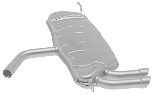 HELLA 8LD 366 036-511 Silenciador posterior - Easy2Fit® Kit - posterior - dos piezas - Juego con accesorios de montaje