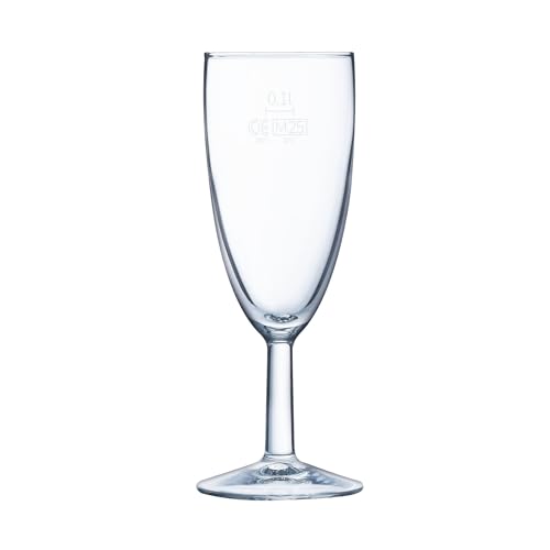 Arcoroc Reims Sektkelch 145ml, mit Füllstrich bei 100ml, 24 Stück