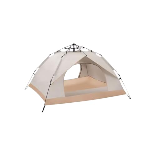 Carpa para camping portátil de apertura rápida blanca miniatura 1