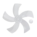 Photo Gallery zilimontt pala del ventilatore da 35,5 cm con copertura per dado per ventilatori da piedistallo e da scrivania, 5 pezzi di ricambio in plastica per ventola elettrica domestica da 350 mm (bianco Photo Gallery zilimontt pala del ventilatore da 35,5 cm con copertura per dado per ventilatori da piedistallo e da scrivania, 5 pezzi di ricambio in plastica per ventola elettrica domestica da 350 mm (bianco
