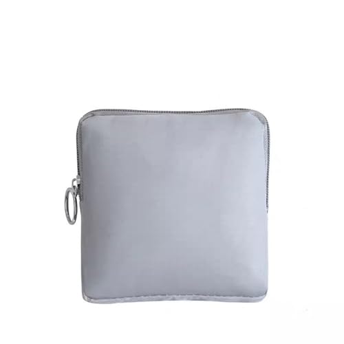 生理用ナプキン収納袋 生理用ナプキン収納袋Auntieタオル収納袋12x2.2x12cm(グレー)