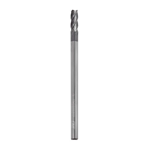 Image of Carbide Square End Mill 4 Flute HRC45 for Milling Tool Steel, Alloy Steel, Mold Steel etc (1, 3mm /0.12in)