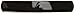 Caravan Extra Long Basic Automatic Black Barrette, 0.5 Ounce