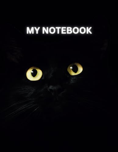 Black Paper Notebook For White Ink: A black page journal for gel pens with lined paper - 100pages, Compact Size: 8.5x11 inches - Notebook Gift