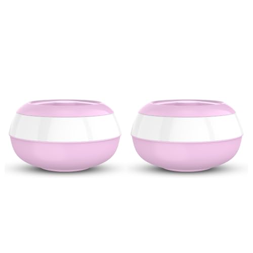 Image of Mumma's LIFE Insulated Casserole Hotpot /Chapati Box /Hot Case with Lid Thermoware Casserole (Pink, 1000ml X 2pcs)