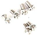 Black Saddlebag Outer Lid Hinge Latch Covers For Harley Touring Electra Road Street Glide 2014-2023 (Black Smoke)