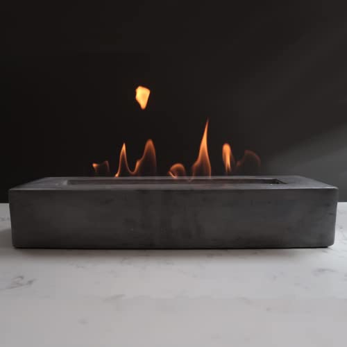 ROUNDFIRE-Large-Rectangular-Tabletop-Fire-Pit-Bioethanol-Fireplace-Indoor-Outdoor-Classic