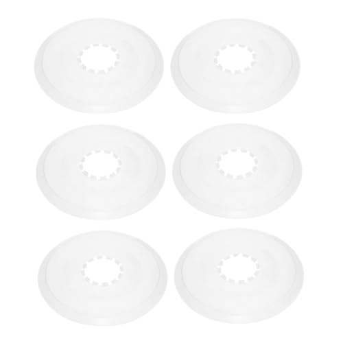 KOMBIUDA 6pcs Flywheel Protection Cover for Mountain Road Folding Bikes Durable Plastic Sprocket Guard Easy Installation Bike Chain Protector for Scratch Prevention