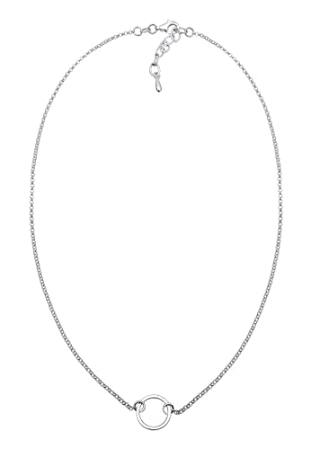 Elli Halskette Damen Choker Kreis Trend Geo in 925 Sterling Silber