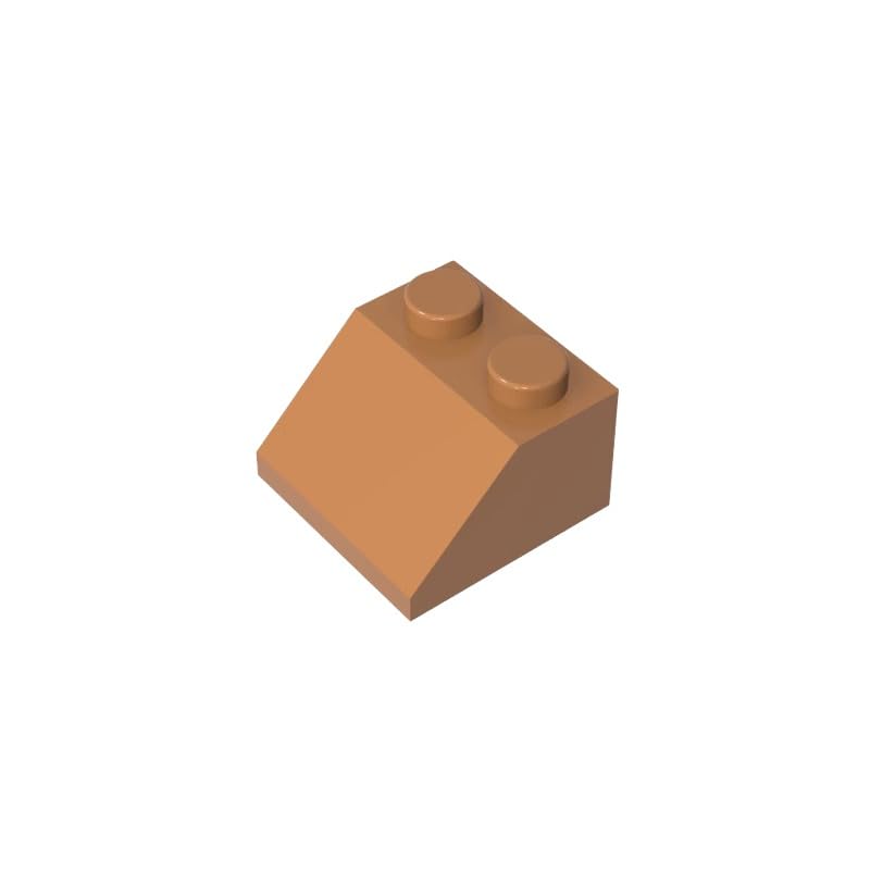 Gobricks GDS-589 Slope 45° 2x2 50PCS Compatible with Lego 3039 6227 35277 DIY Parts and MOC Components for Major Brick Brands Color?Medium Dark Flesh