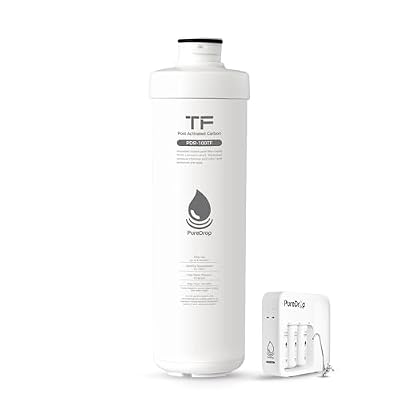 PureDrop PDR-100TF Post Carbon Filter Replacement Cartridge for PDR-100RO Tankless Reverse Osmosis Water Filtration System
