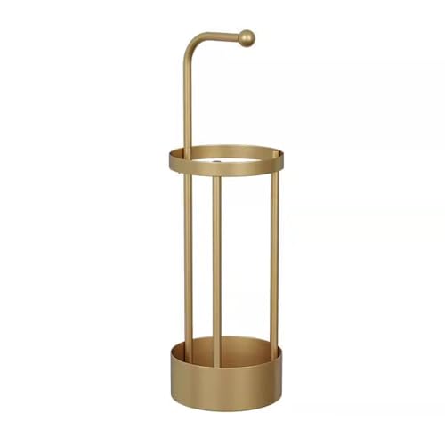 Porte-parapluie autoportant avec bac de récupération d'eau pour entrée