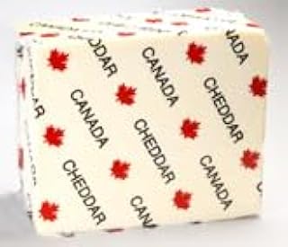Red Leaf Quebec Cheddar Cheese - Sharp, Tangy, Nutty Flavor, Soft Texture, Premium 10 lb Wheel