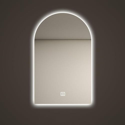 Miroir LED salle de bain rétroéclairé 3 couleurs à intensité variable - 6