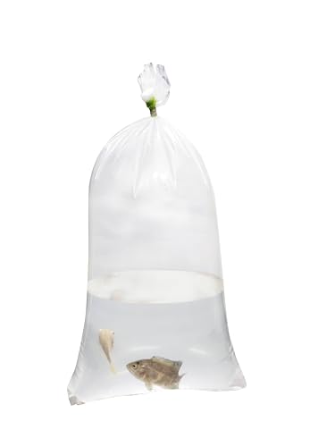 AlfaEx Fishery Bags, 16" x 24" Leak Proof, Rounded Bottom, Clear Plastic Fish Bags for Tropical & Marine Fish Transport - Image 3