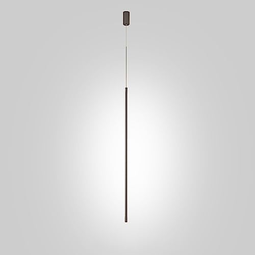 Lámpara colgante lineal de noche, lámparas colgantes ultrafinas de flauta, lámparas de araña LED de tubo largo creativas, luminarias colgantes minimalistas modernas, lámparas colgantes de tira metálic