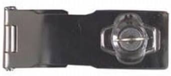 Replacement for National Hardware N206953 VKA827 Keyed Hasp Lock Chrome Finish
