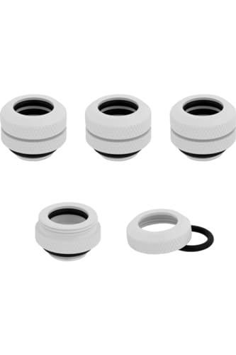 Corsair Hydro X Series XF Hardline 12mm OD Fittings, Four Pack (G1/4 Inch BSPP Port Threads, Solid Brass Durability - Image 3