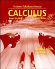 Calculus, Student Solutions Manual: Single Variable